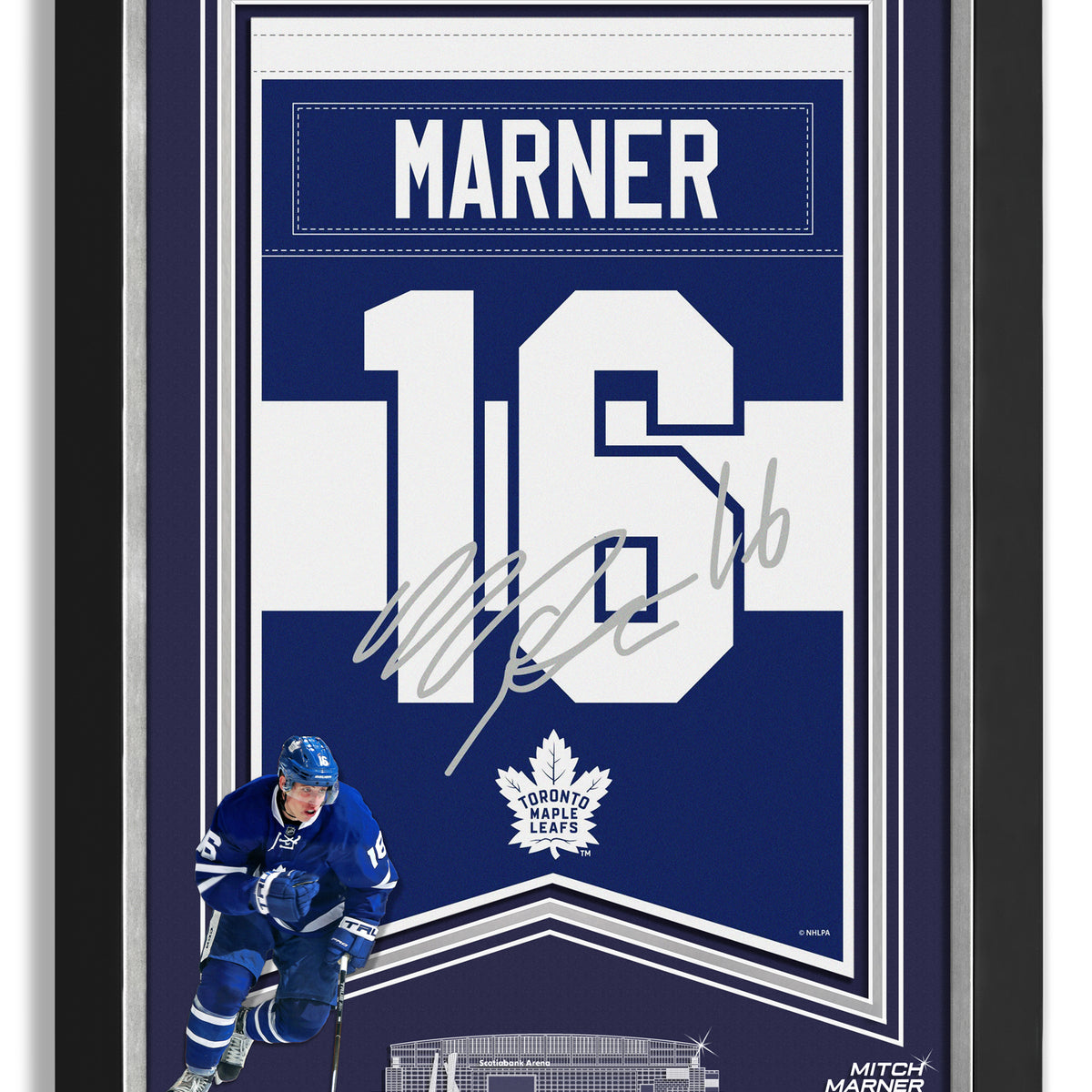 Mitch Marner Signed Toronto Maple Leafs Arenas Jersey