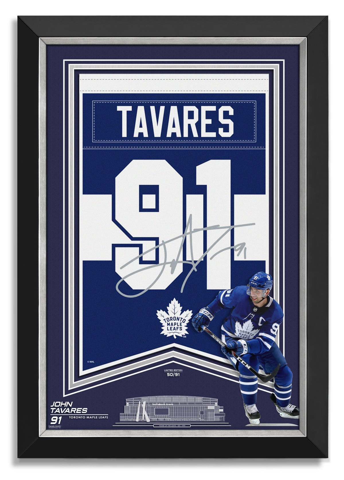 John Tavares Toronto Maple Leafs Jersey Black
