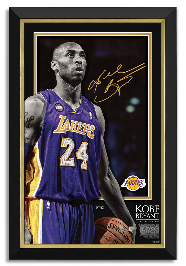 Kobe Bryant Signed Autographed 8x10 Photo NBA Los Angeles Lakers reprint