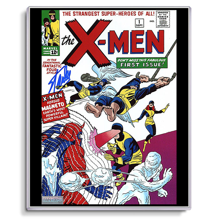 Stan Lee Signed Autographed The X-Men #1 - Comic Cover 8x10 Photo - Fan Expo COA